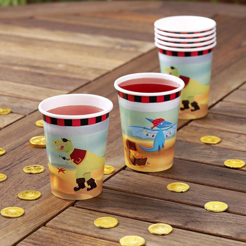 Partyware - Dinosaur Island - Paper Cups PK8