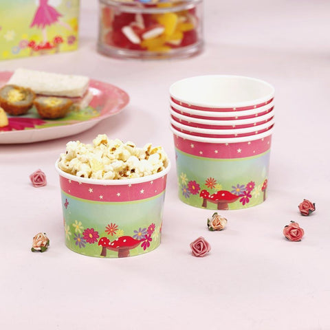 Partyware - Fairy Princess - Sweets, Treats Or Ice Cream Tubs