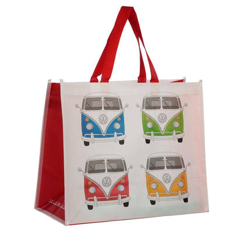 Shopping Bag - Volkswagen VW T1 Camper Bus Design Reusable Shopping Bag