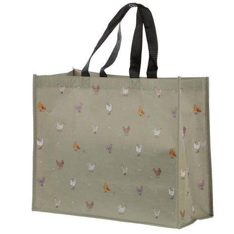 Shopping Bag - Willow Farm Design Reusable Shopping Bag - Chicken