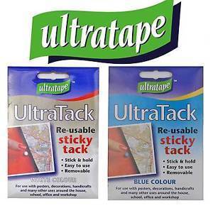 Sticky Tack - Ultratape 50g UltraTack Sticky Tack - White
