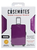 Suitcase - Travel Suitcase Cover - Large - Perfect For Ensuring Your Luggage Stands Out! - Purple