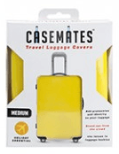 Suitcase - Travel Suitcase Cover - Large - Perfect For Ensuring Your Luggage Stands Out! -Yellow