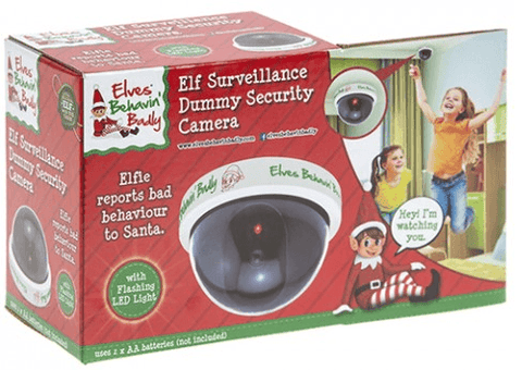 Surveillance Alarm - Dummy Child CCTV Elf Cam - Elf Camera Surveillance!