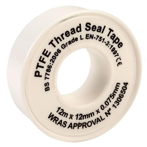 Tape - Pack Of Two - Ultratape Thread Seal Tape 12mm X 12m (PTFE) - PK2