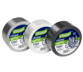 Tape - Rhino Ultratape - Gaffer Tape 50mm X 10M - Silver