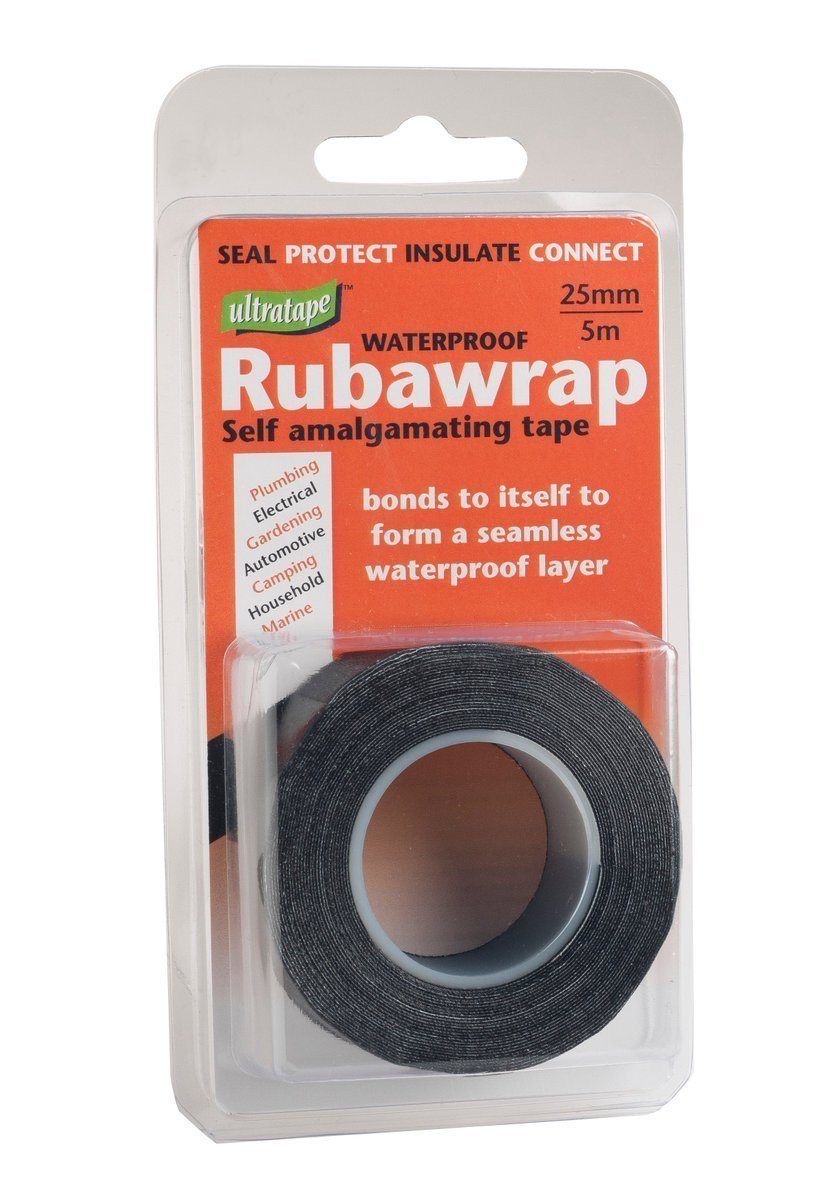 Tape - Ultratape - Rubawarp Tape 25mm X 5M - Black
