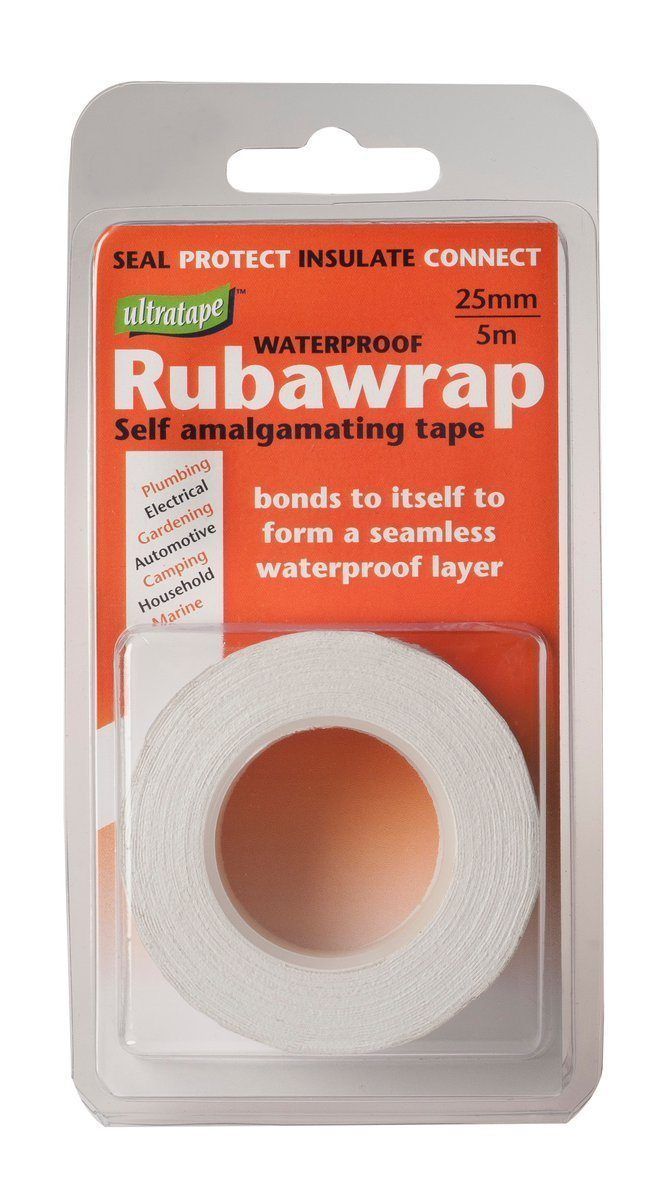 Tape - Ultratape - Rubawarp Tape 25mm X 5M - White