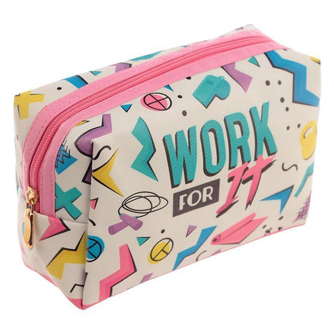 Wash Bag - Handy PVC Make Up Toilette Wash Bag - Gym