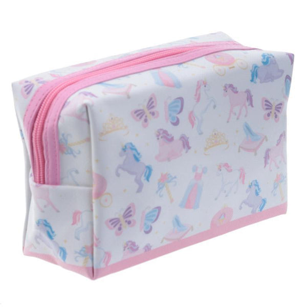Wash Bag - Handy PVC Make Up Toilette Wash Bag - Unicorn Princess
