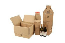 Wine & Beer - ColomPac DHL Certified Bottle Box - Postal Pack CP 181.101