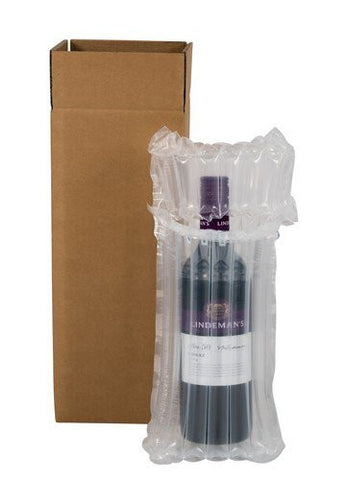 Wine & Beer - Single Wine & Beer Bottle Airsac Kit - Postal Pack