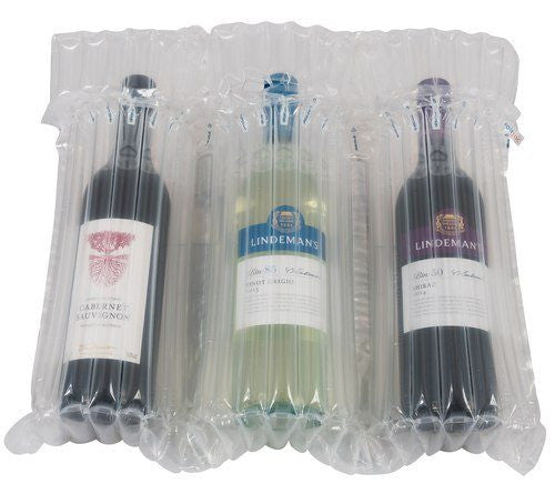 Wine & Beer - Triple (3) Wine & Beer Bottle Airsac Kit - Postal Pack
