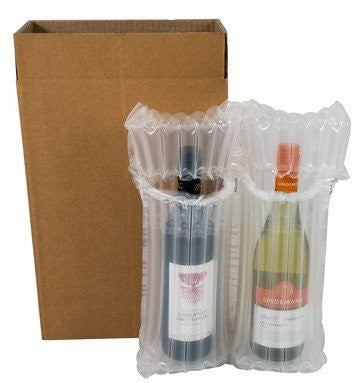 Wine & Beer - Twin (2) Wine & Beer Bottle Airsac Kit - Postal Pack