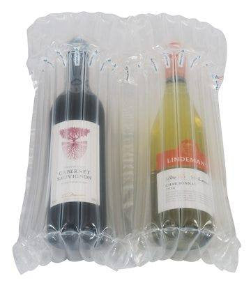 Wine & Beer - Twin (2) Wine & Beer Bottle Airsac Kit - Postal Pack
