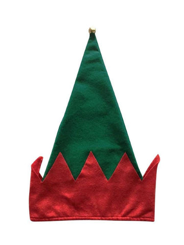 Woolly Hat - Felt Christmas Elf Hat With Bell