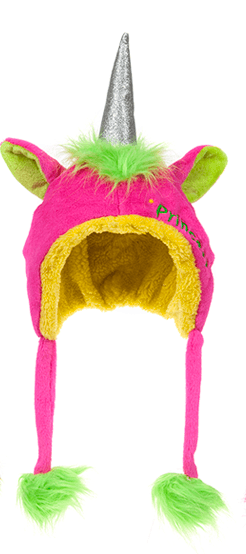 Woolly Hat - Plush Unicorn Hat - Woolly Hat