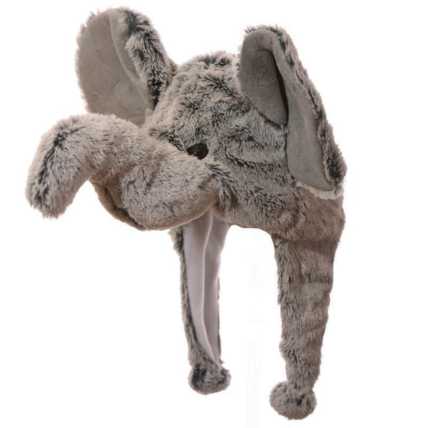 Woolly Hat - Wild Woolies Plush Elephant Hat - Woolly Hat
