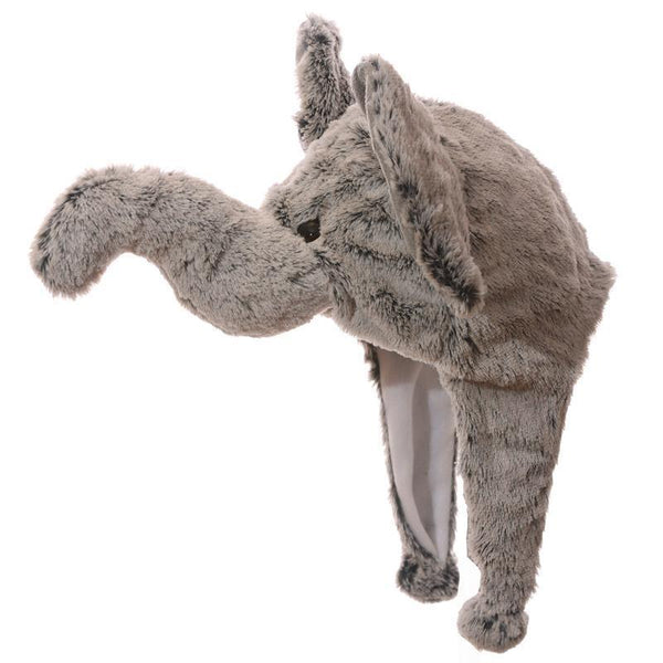 Woolly Hat - Wild Woolies Plush Elephant Hat - Woolly Hat