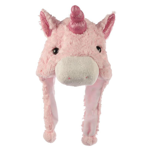 Woolly Hat - Wild Woolies Plush Unicorn Hat - Woolly Hat